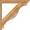 Ekena Millwork Funston Traditional Rough Sawn Outlooker, Western Red Cedar, 6"W x 40"D x 40"H OUT06X40X40FST01RWR - alternate 4
